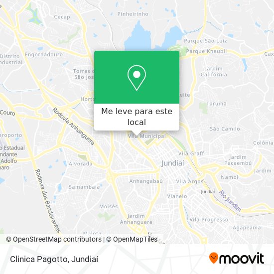 Clinica Pagotto mapa