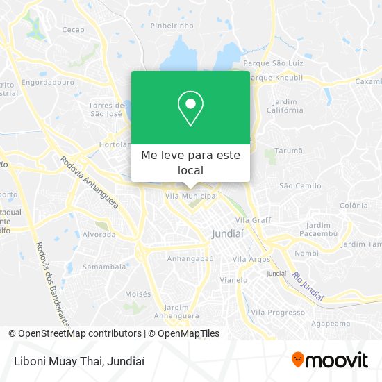Liboni Muay Thai mapa