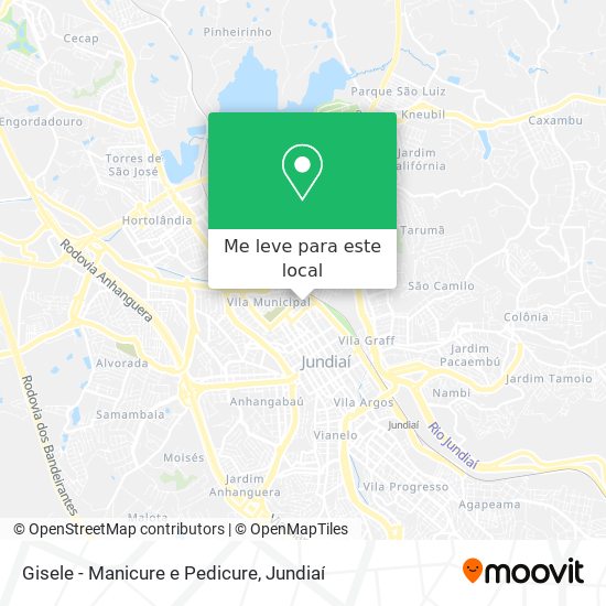 Gisele - Manicure e Pedicure mapa