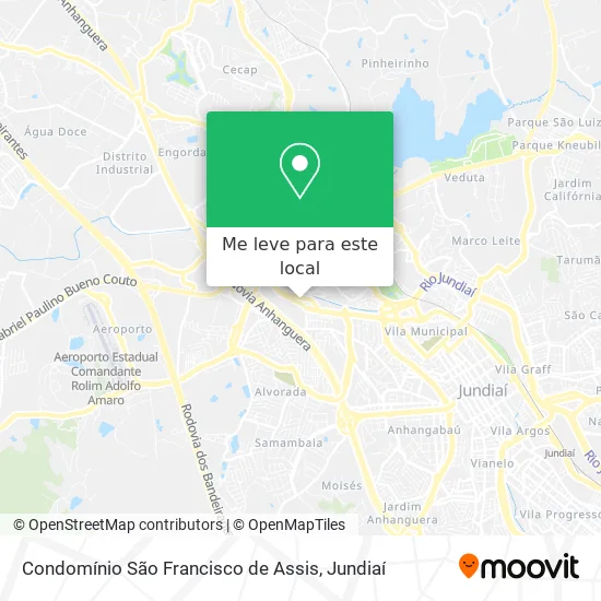 Condomínio São Francisco de Assis mapa