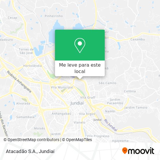 Atacadão S.A. mapa