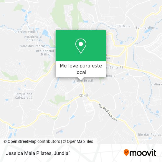Jessica Maia Pilates mapa