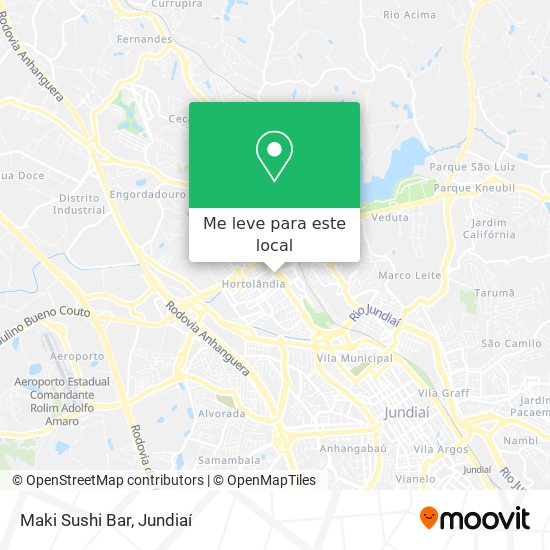 Maki Sushi Bar mapa