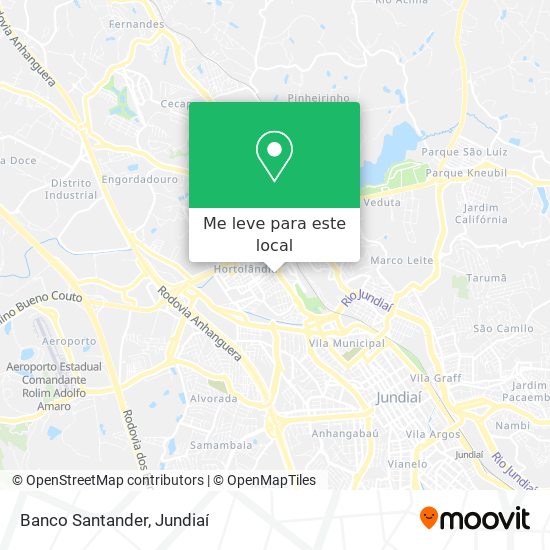Banco Santander mapa