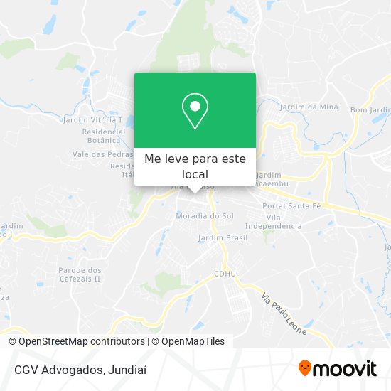CGV Advogados mapa