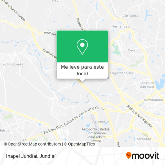 Inapel Jundiai mapa