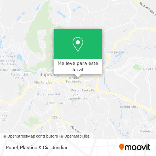 Papel, Plastico & Cia mapa