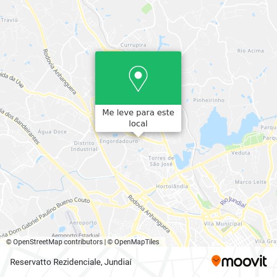 Reservatto Rezidenciale mapa