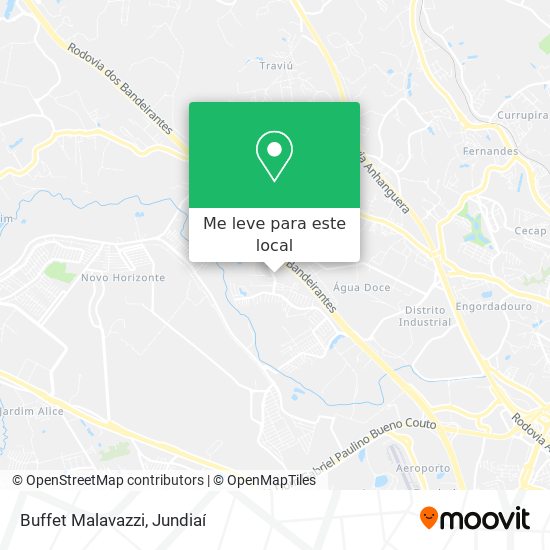 Buffet Malavazzi mapa