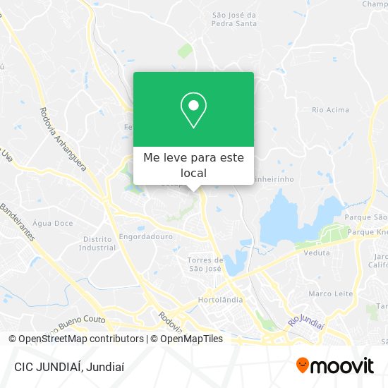 CIC JUNDIAÍ mapa