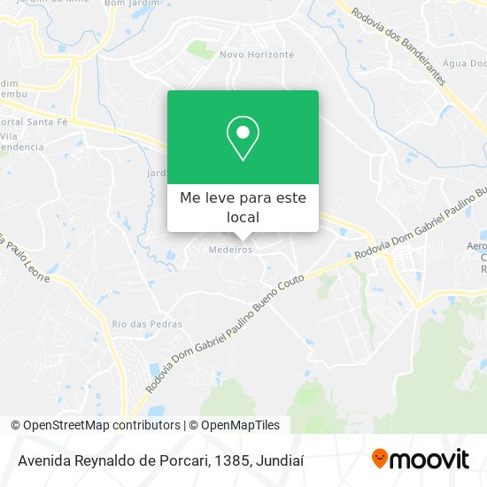 Avenida Reynaldo de Porcari, 1385 mapa