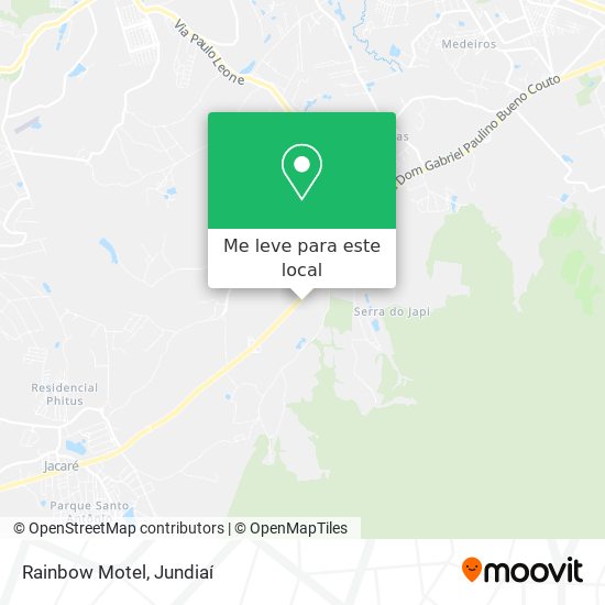 Rainbow Motel mapa