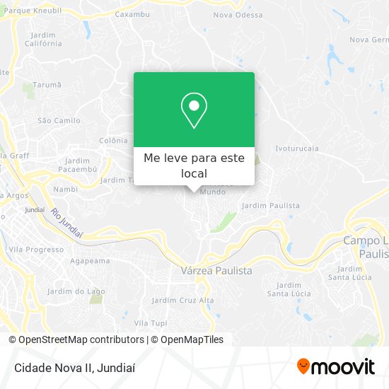 Cidade Nova II mapa