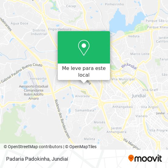 Padaria Padokinha mapa