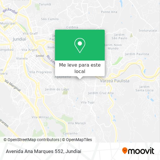 Avenida Ana Marques 552 mapa