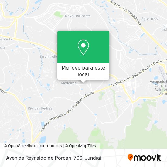 Avenida Reynaldo de Porcari, 700 mapa