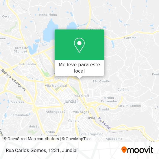 Rua Carlos Gomes, 1231 mapa
