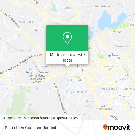 Salão Ines Gualassi mapa