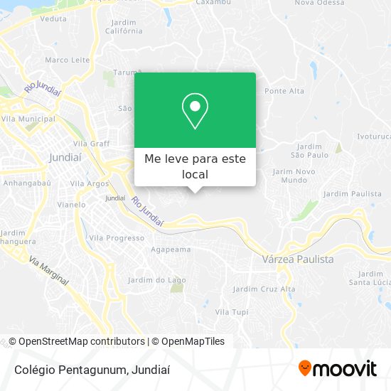 Colégio Pentagunum mapa