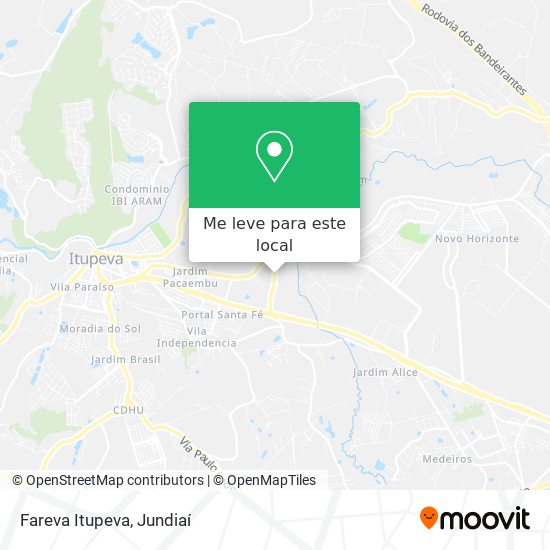 Fareva Itupeva mapa
