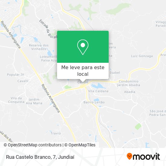 Rua Castelo Branco, 7 mapa
