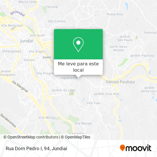 Rua Dom Pedro I, 94 mapa