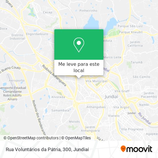 Rua Voluntários da Pátria, 300 mapa