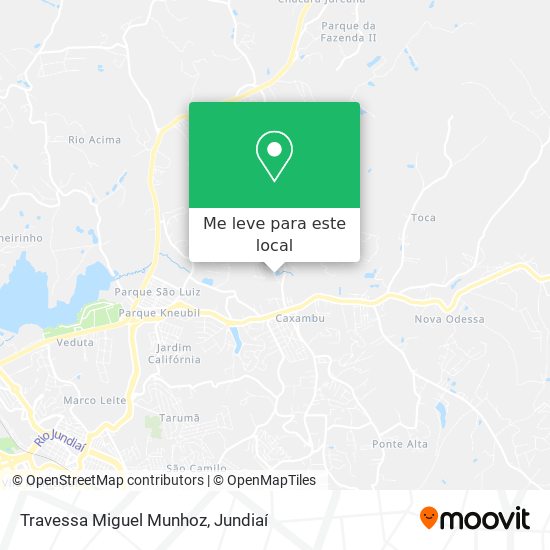 Travessa Miguel Munhoz mapa