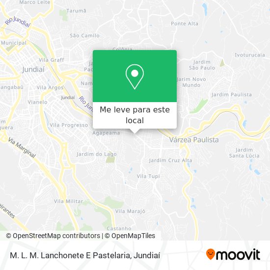 M. L. M. Lanchonete E Pastelaria mapa