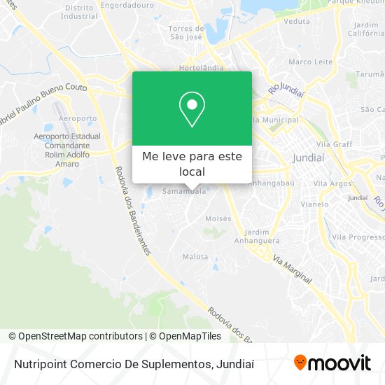 Nutripoint Comercio De Suplementos mapa