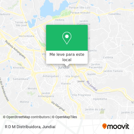 R D M Distribuidora mapa