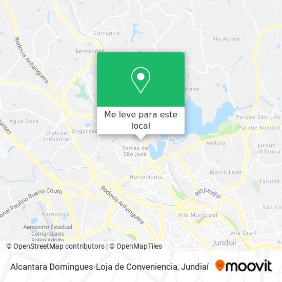 Alcantara Domingues-Loja de Conveniencia mapa