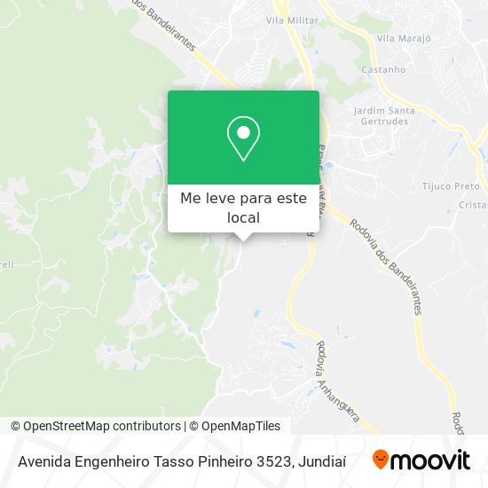 Avenida Engenheiro Tasso Pinheiro 3523 mapa