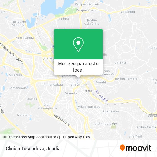 Clínica Tucunduva mapa