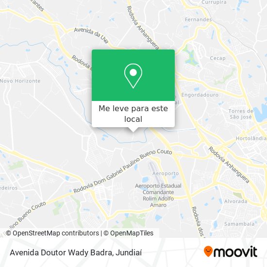 Avenida Doutor Wady Badra mapa