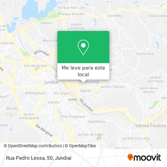 Rua Pedro Lessa, 50 mapa