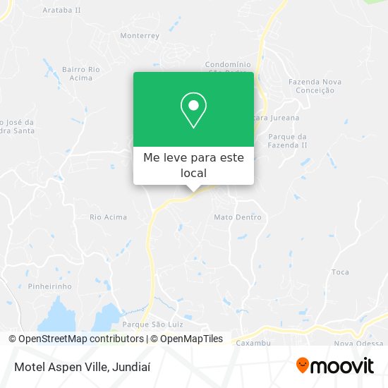 Motel Aspen Ville mapa