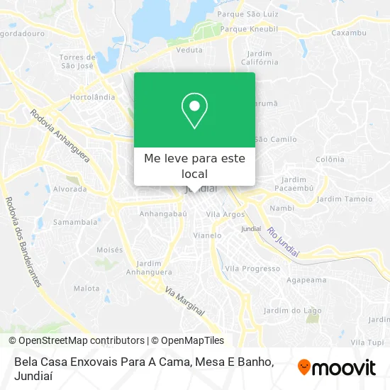 Bela Casa Enxovais Para A Cama, Mesa E Banho mapa