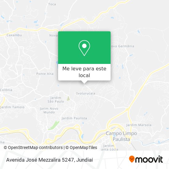 Avenida José Mezzalira 5247 mapa