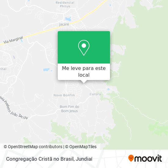 Congregação Cristã no Brasil mapa