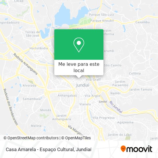 Casa Amarela - Espaço Cultural mapa