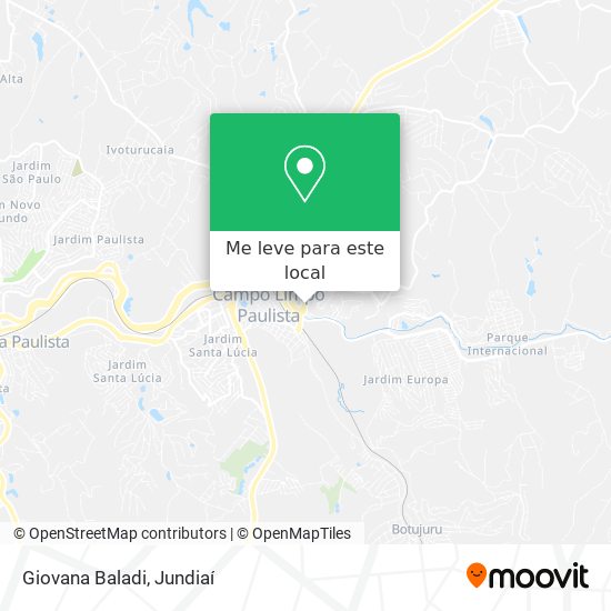 Giovana Baladi mapa