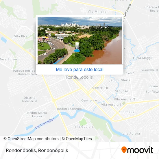 Rondonópolis mapa