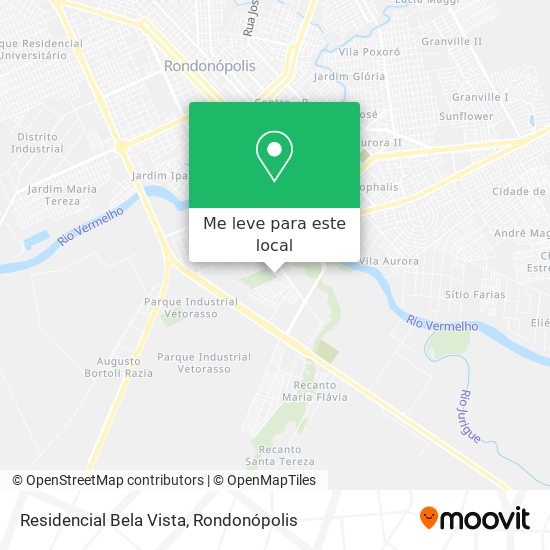 Residencial Bela Vista mapa