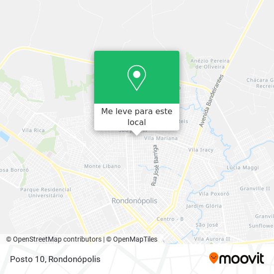 Posto 10 mapa