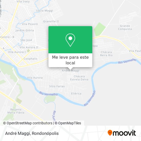 André Maggi mapa