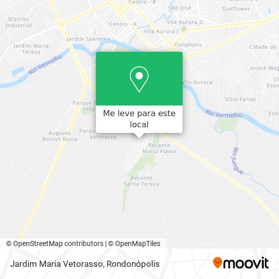 Jardim Maria Vetorasso mapa
