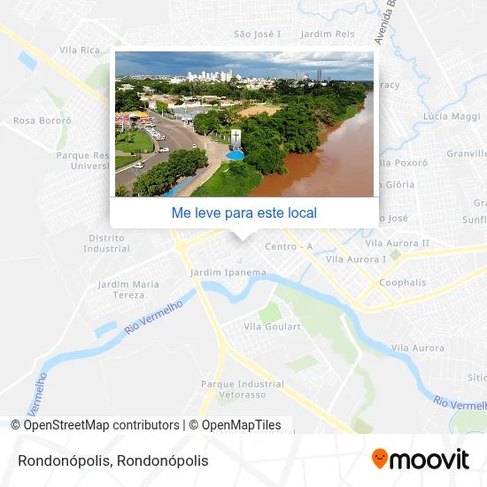 Rondonópolis mapa