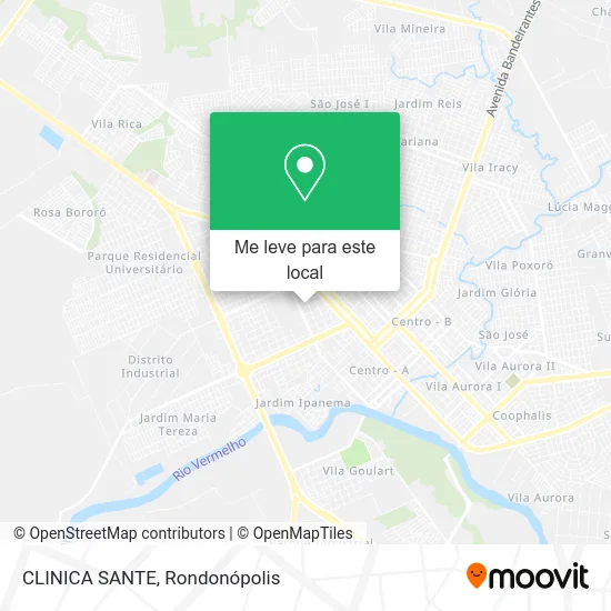 CLINICA SANTE mapa
