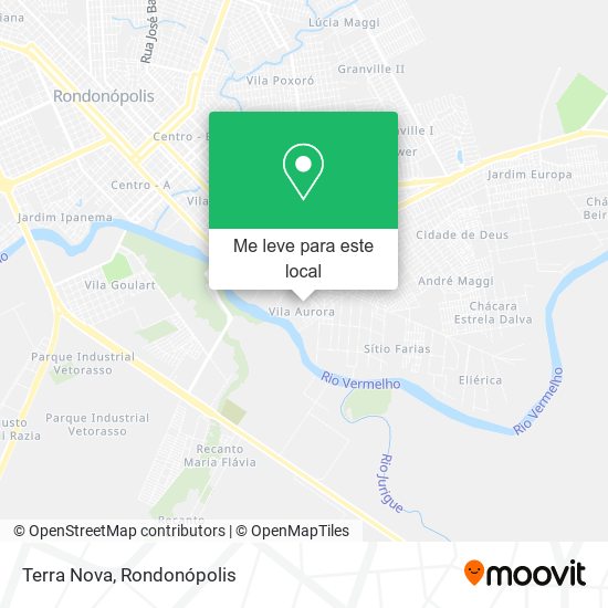 Terra Nova mapa
